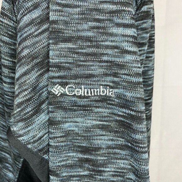 Columbia Optic Got It II 1/2 Zip Jacket Black Blue Heathered Size XL - Picture 5 of 8
